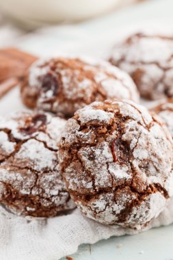 Noel çikolatalı kurabiye