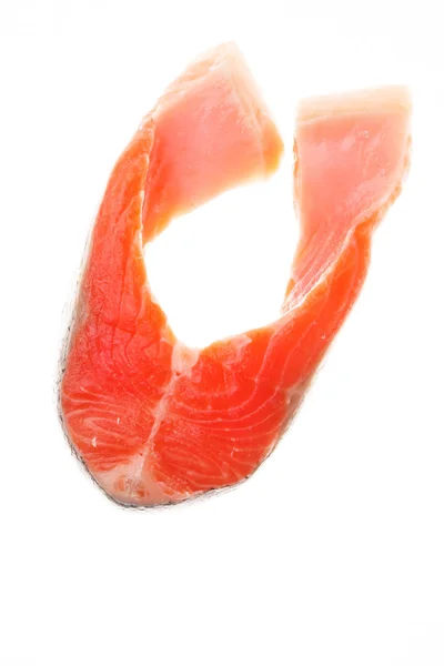 Raw steak of salmon — Stock Photo, Image