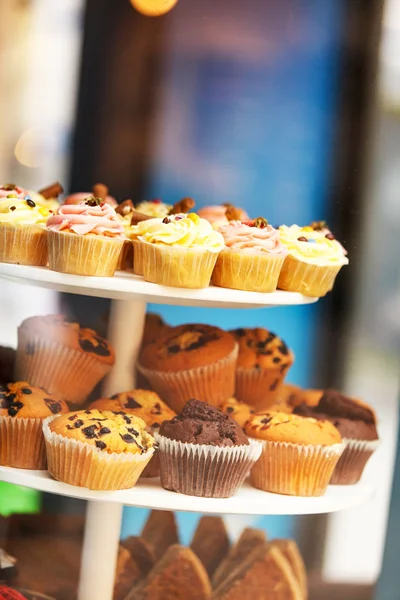 Smakelijke cupcakes — Stockfoto