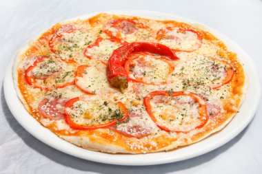 lezzetli pizza