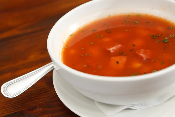 Sopa de tomate — Foto de Stock