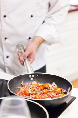 Chef iş başında