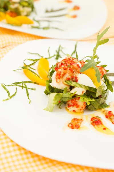 Saláta garnélarák — Stock Fotó