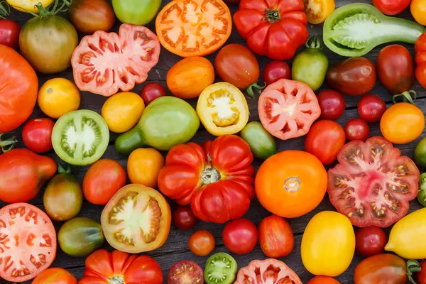 Colorful tomatoes — Stock Photo, Image