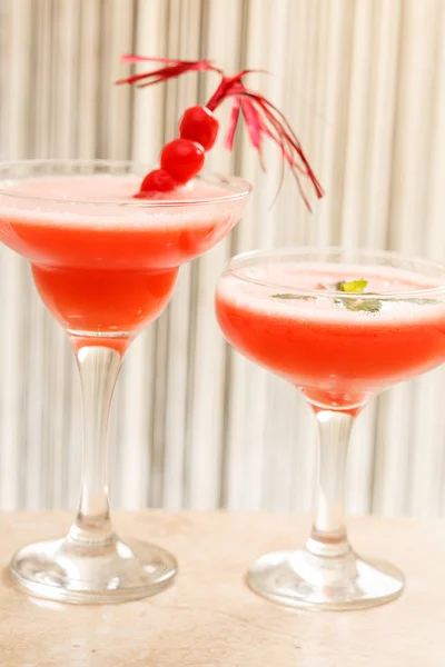 Cocktail rosso — Foto Stock