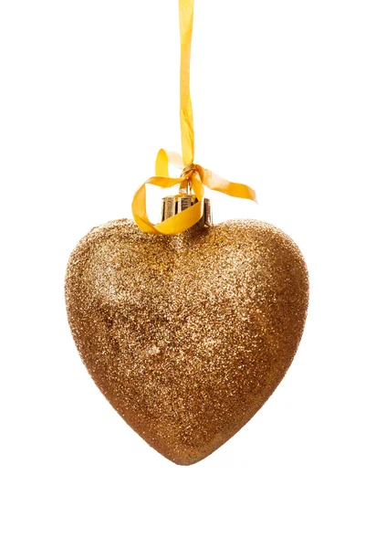 Gold heart — Stock Photo, Image