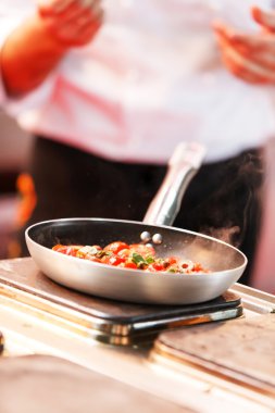 Chef iş başında