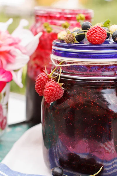 Berry jam — Stock Photo, Image