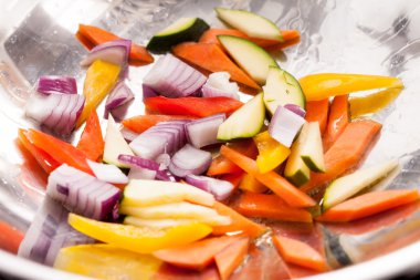 Kızarmış sebzeler