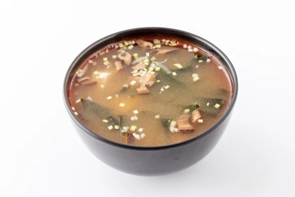 Zupa miso, japoński żywności. — Zdjęcie stockowe