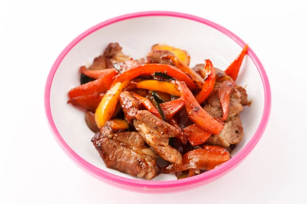 Beef with vegetables — Stock Photo, Image