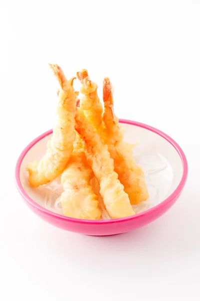 Ιαπωνική κουζίνα - γαρίδες τεμπούρα — Φωτογραφία Αρχείου