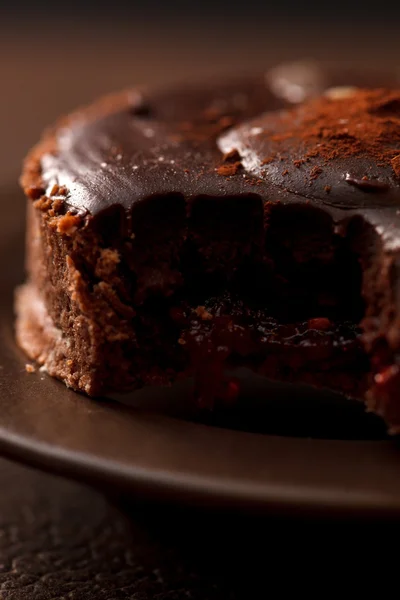 Çikolatalı tart — Stok fotoğraf