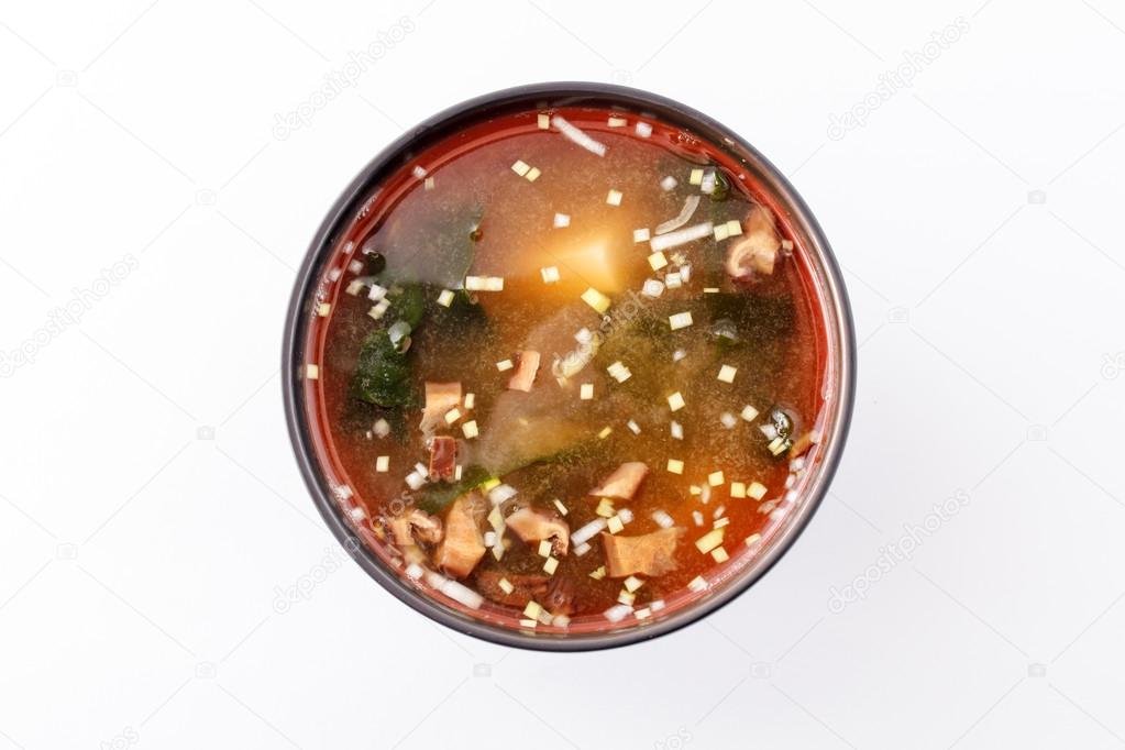 Miso soup , Japanese Food.