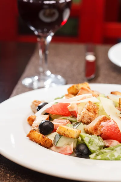 Ceasar salad — Stock Photo, Image