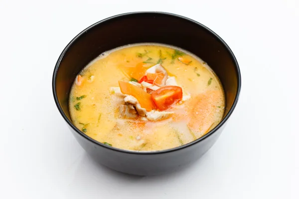 Soup made from Coco Milk and Vegetables — Stock Photo, Image