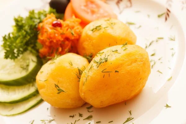 Cooked potatoes — Stock Photo, Image