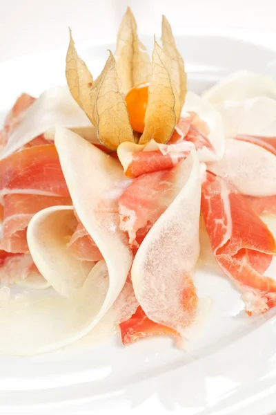 Prosciutto spagnolo serrano — Foto Stock