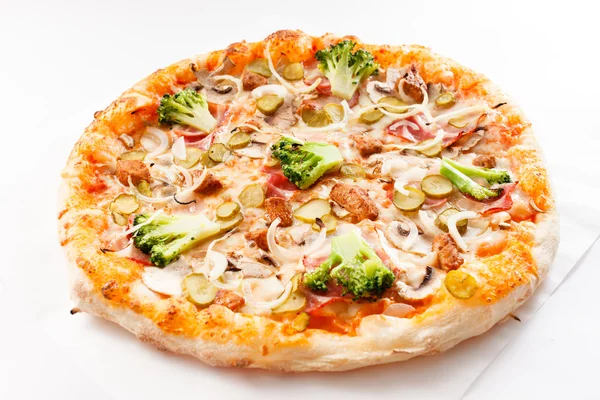 Leckere Pizza — Stockfoto