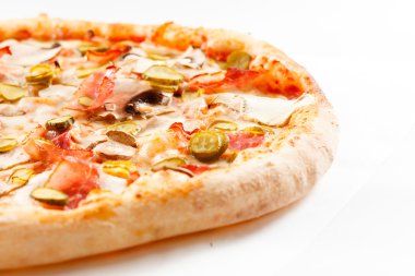 lezzetli pizza