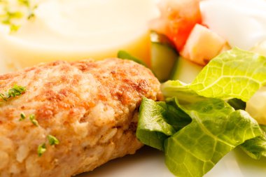 şnitzel ile patates