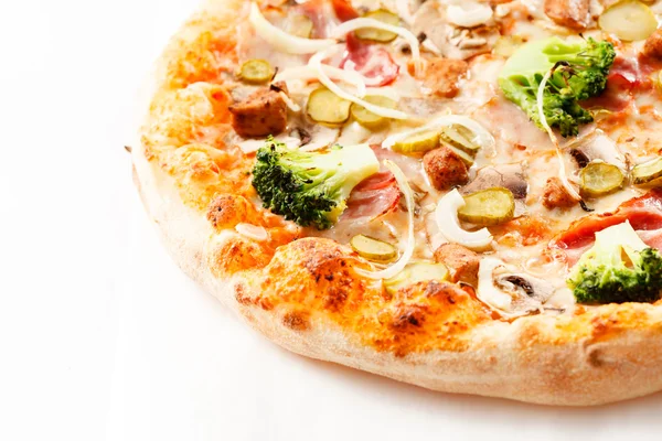 Leckere Pizza — Stockfoto