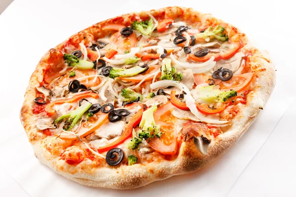Smaczne pizze — Zdjęcie stockowe