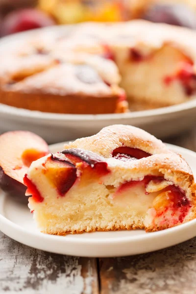 Plum cake — Stockfoto