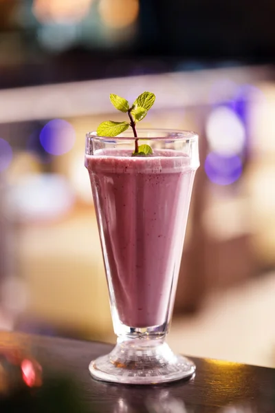 Blaubeer-Smoothie — Stockfoto