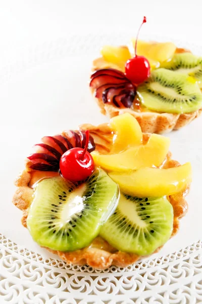 Fruchtkuchen — Stockfoto