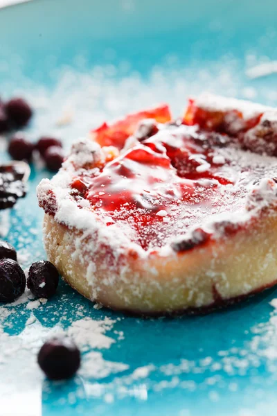 Yaz berry kek — Stok fotoğraf