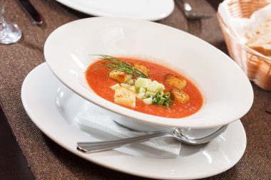 Gazpacho çorbası