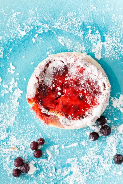 Yaz berry kek — Stok fotoğraf