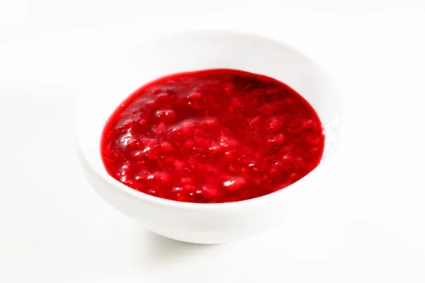 Jam i skål — Stockfoto