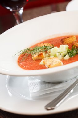 Gazpacho çorbası
