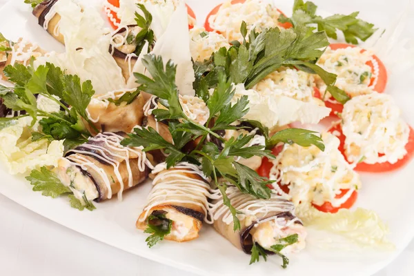 Verduras rellenas de requesón —  Fotos de Stock