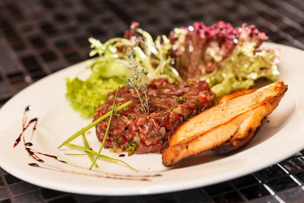 Tártaro de carne — Fotografia de Stock