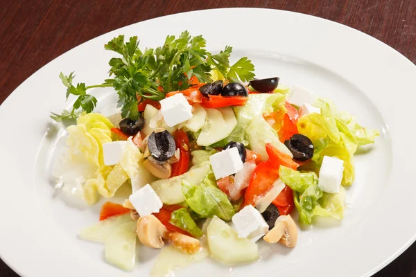 Greek Salad — Stock Photo, Image