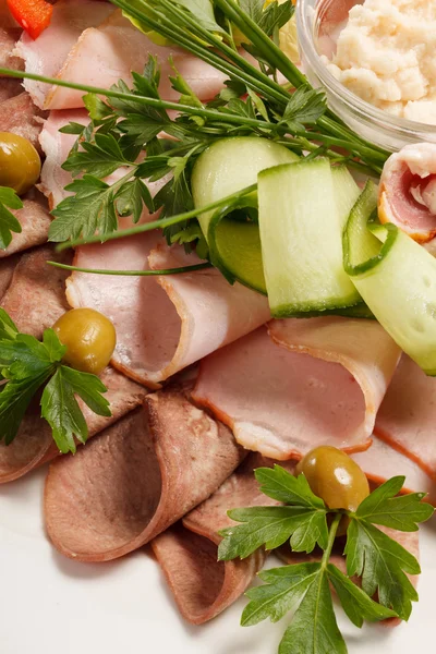 Appetizer from meat — Stock Photo, Image