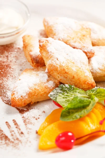 Cottage cheese cookies — Stock Photo, Image