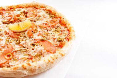 lezzetli pizza