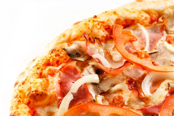 Smakelijke pizza — Stockfoto