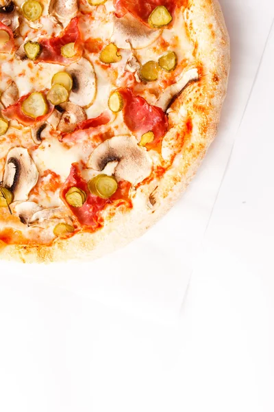 Leckere Pizza — Stockfoto