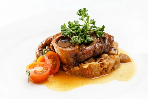 Carne con cavolo — Foto Stock