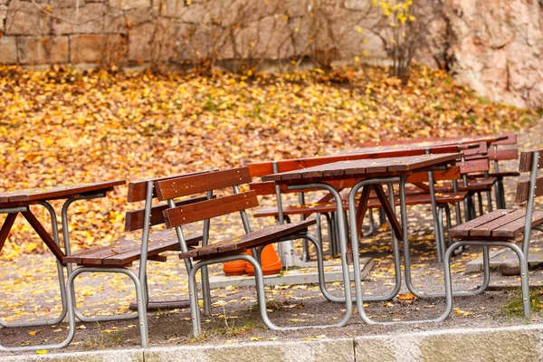 Außencafé — Stockfoto