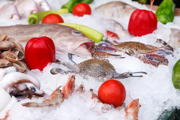 Fish on ice — Stock Photo, Image