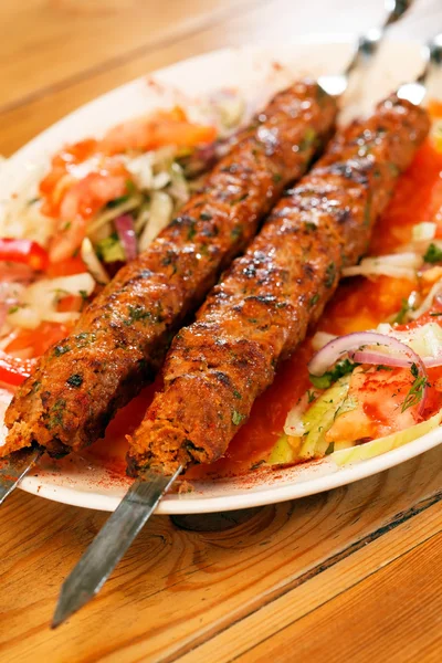 Kebab på spett — Stockfoto