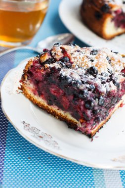 ev yapımı berry kek