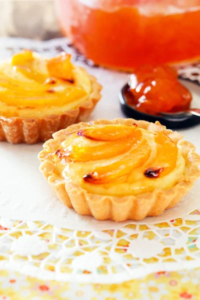 Apricot tart — Stock Photo, Image