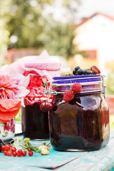 Berry jam — Stock Photo, Image